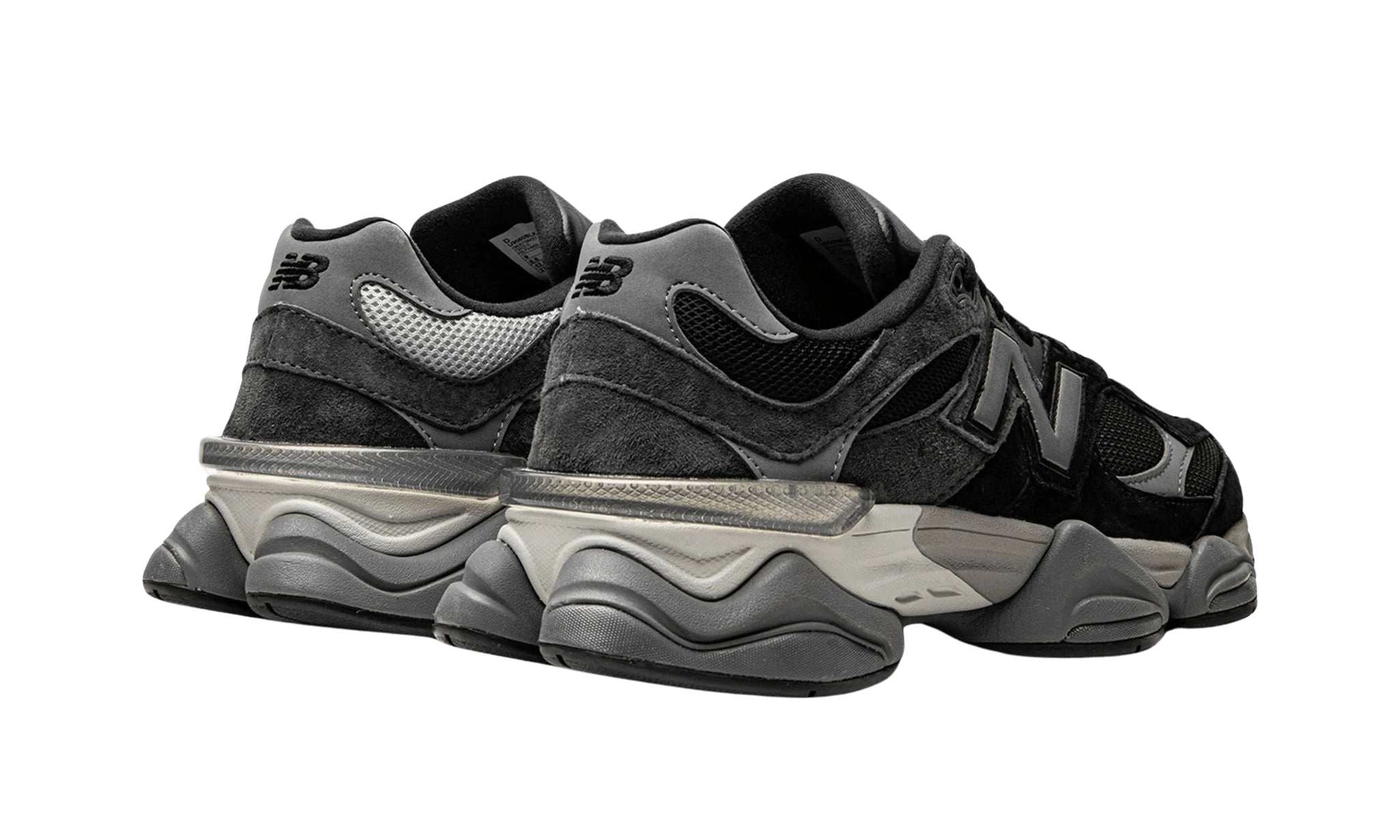 New Balance 9060 Black Castlerock Grey - Image 2