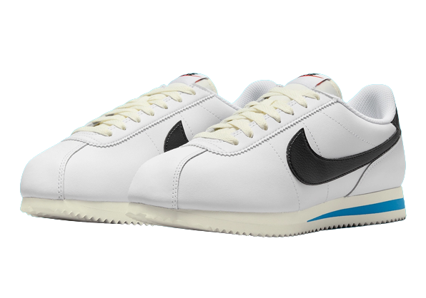 Nike Cortez White Black Light Photo Blue (W) - Image 1