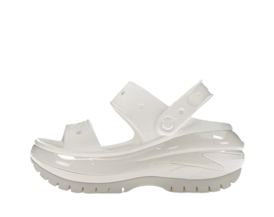 Crocs Mega Crush Sandal White