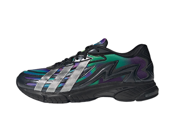 adidas Orketro 2.0 Black Matte Silver Solar Green