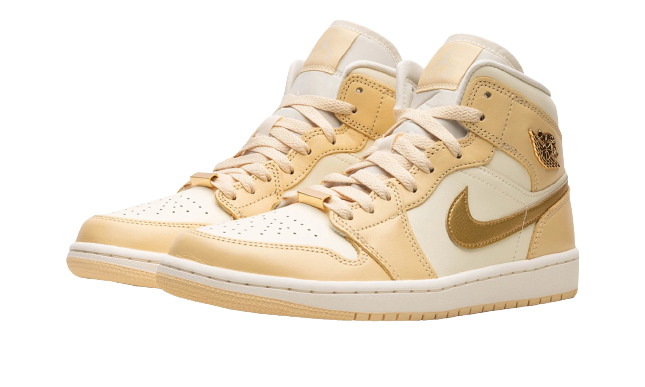 Air Jordan 1 Mid SE 'Pale Vanilla' (W) - Image 1