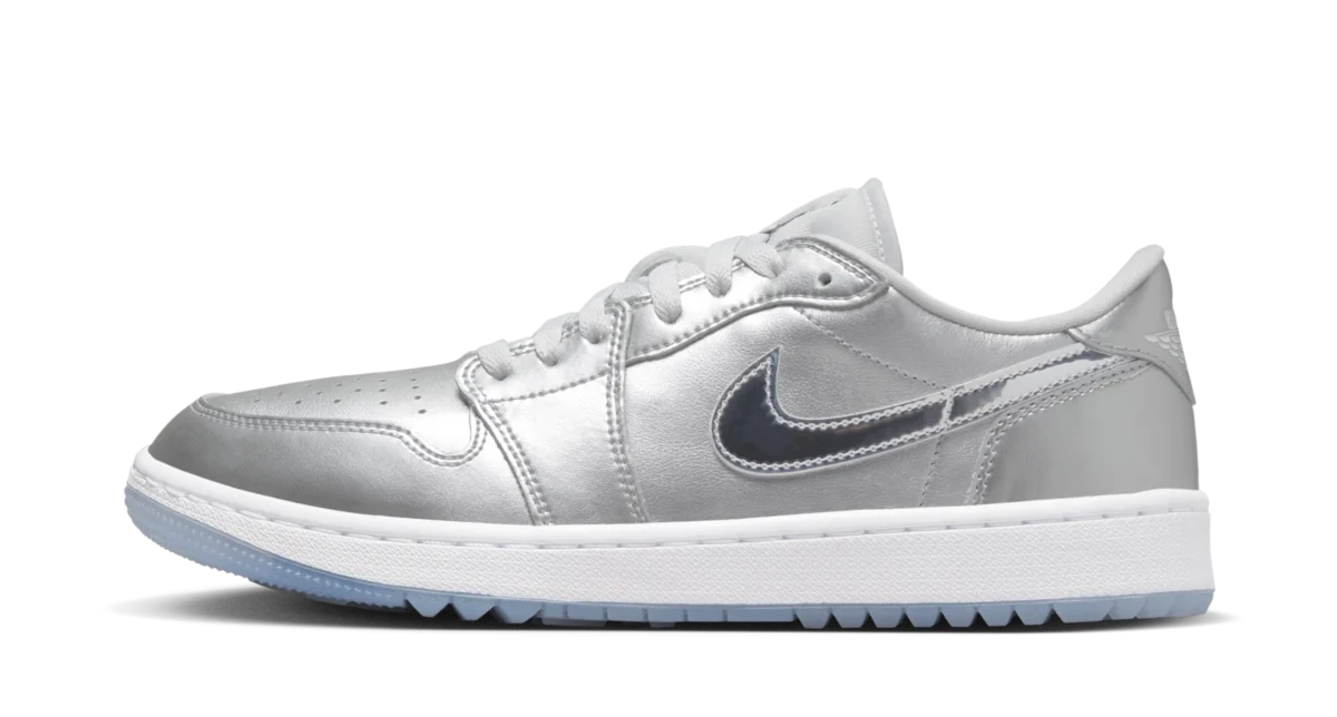 Air Jordan 1 Low G NRG 'Metallic Silver'