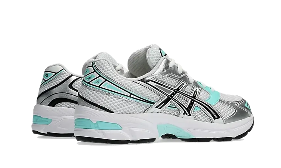 ASICS Gel-1130 White Aqua (GS) - Image 2