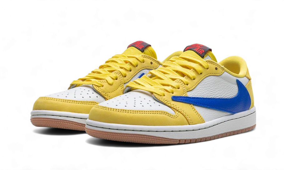 Jordan 1 Retro Low OG SP Travis Scott Canary (W) - Image 1