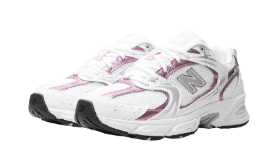 New Balance 530 White Pink Sugar - Image 1