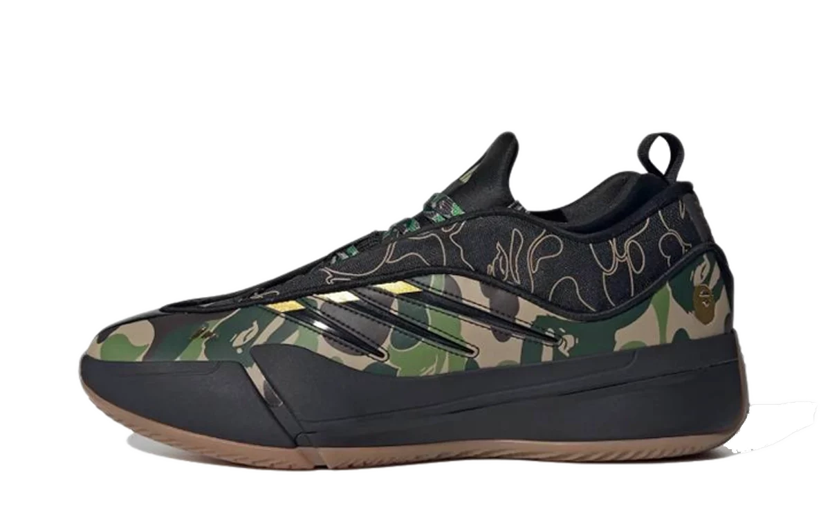 adidas Dame 9 BAPE 'Black & Green'