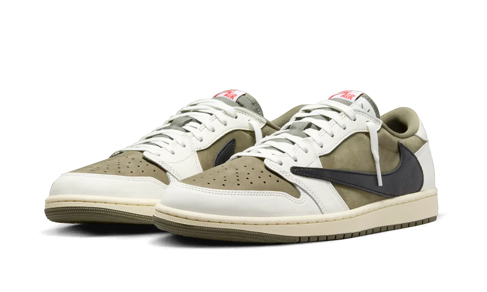 Jordan 1 Retro Low OG SP Travis Scott Medium Olive - Image 1