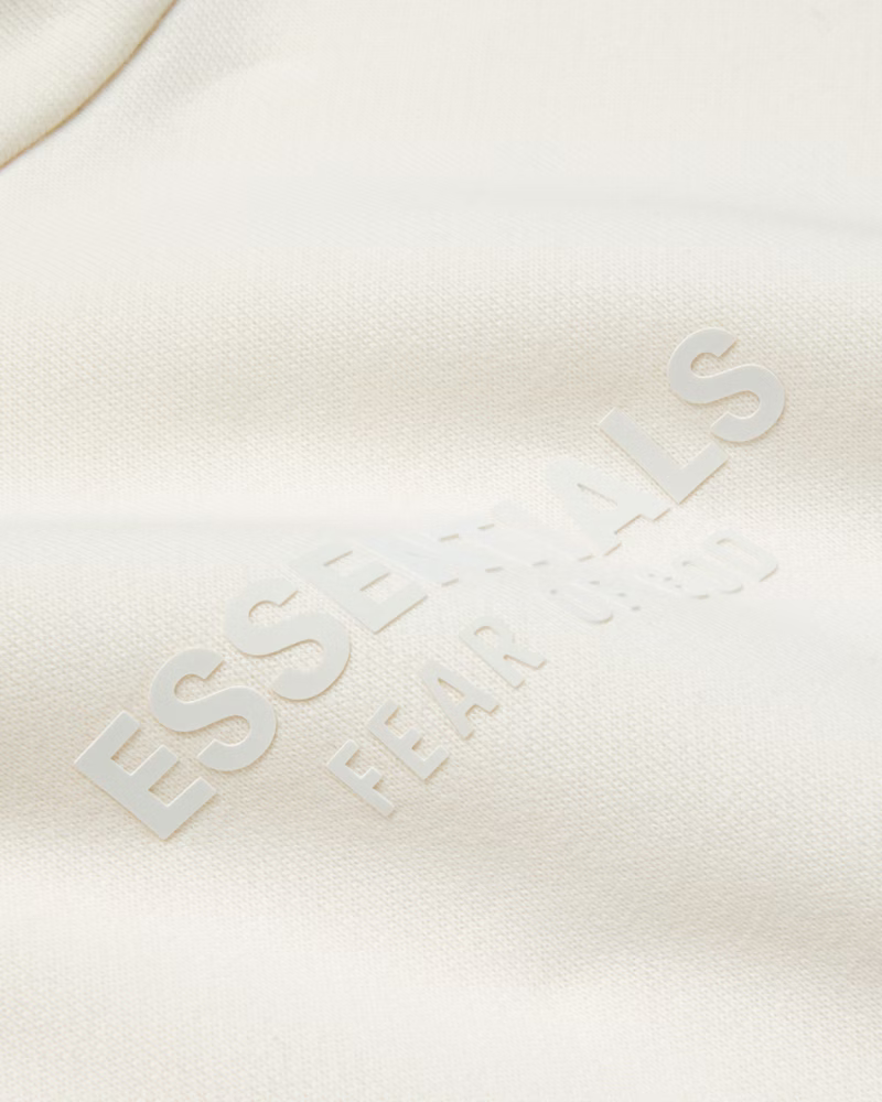 Fear of God Essentials Hoodie Cloud Dancer - Image 1