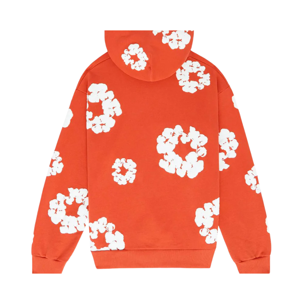 Denim Tears The Cotton Wreath Hoodie Orange - Image 1