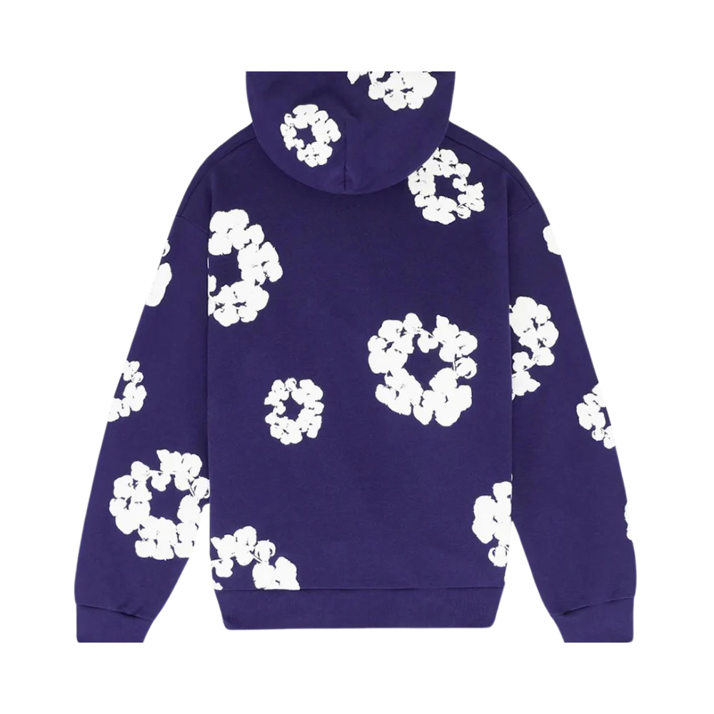 Denim Tears The Cotton Wreath Hoodie Purple - Image 1