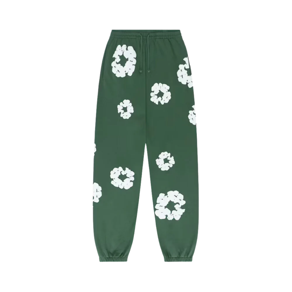 Denim Tears The Cotton Wreath Sweatpants Green
