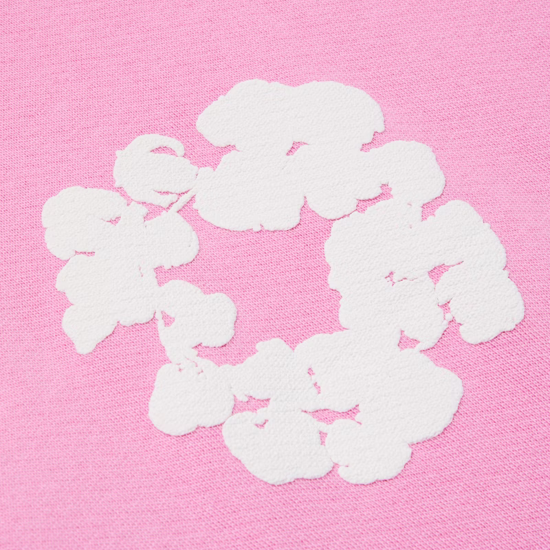 Denim Tears The Cotton Wreath Hoodie Pink - Image 2