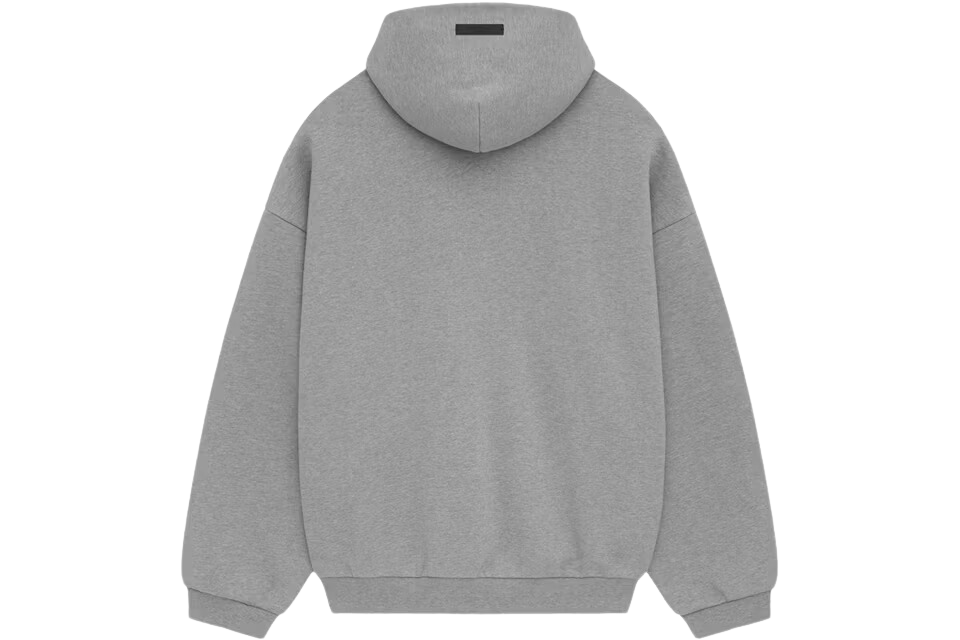 Fear of God Essentials Fleece Hoodie Dark Heather - Image 1