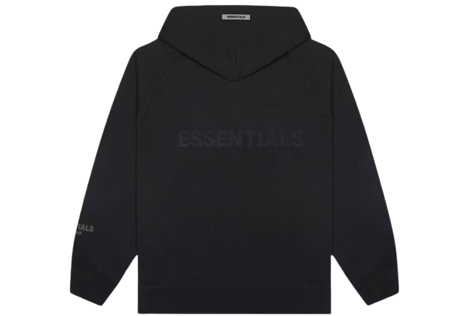 Fear of God Essentials Full Zip Up Hoodie Applique Logo Dark Slate/Stretch Limo/Black - Image 1