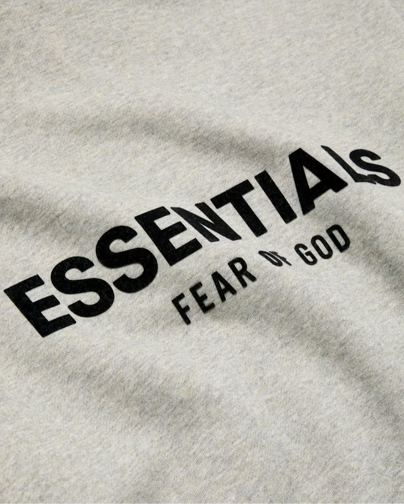 Fear of God Essentials Hoodie (2022) Dark Oatmeal - Image 2