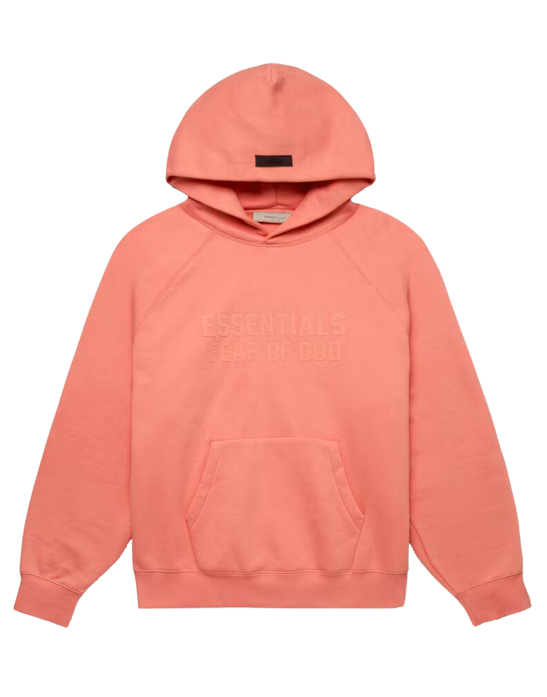 Fear of God Essentials Hoodie Coral