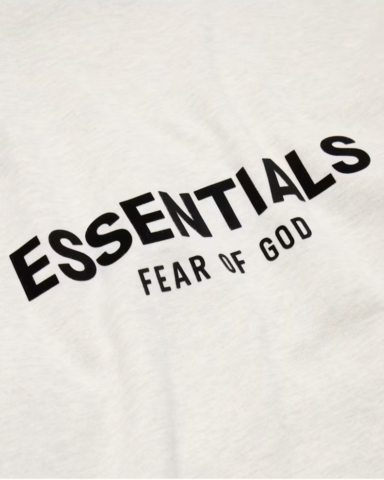 Fear of God Essentials Hoodie Light Oatmeal - Image 2