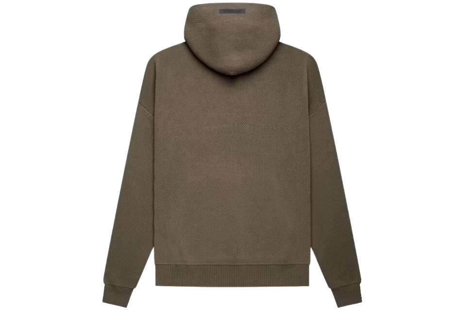Fear of God Essentials Knit Pullover Hoodie Harvest - Image 1