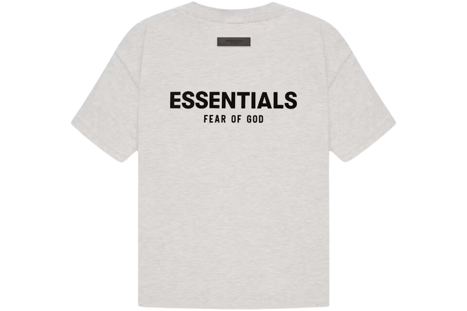 Fear of God Essentials T-shirt (SS22) Light Oatmeal - Image 1