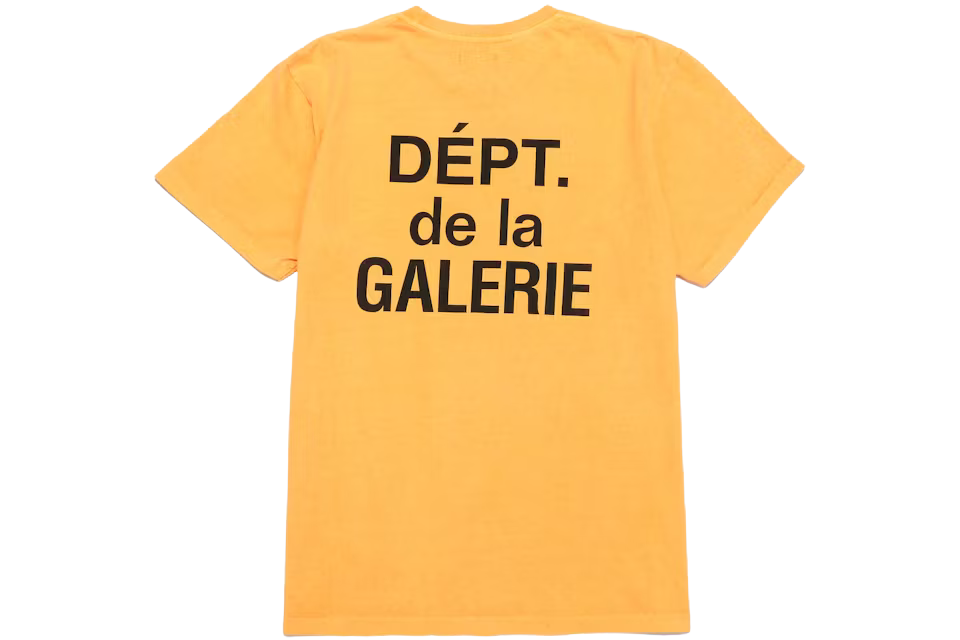 Gallery Dept. French T-shirt Flo Orange - Image 1