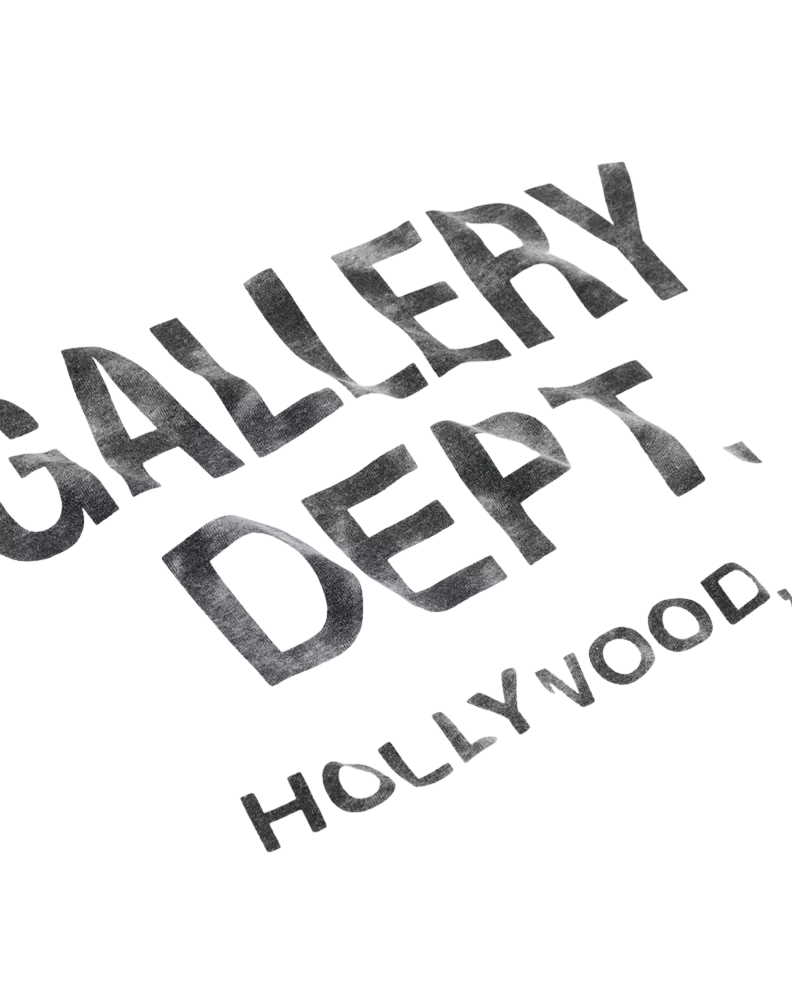 Gallery Dept. Souvenir T-Shirt White Black - Image 2