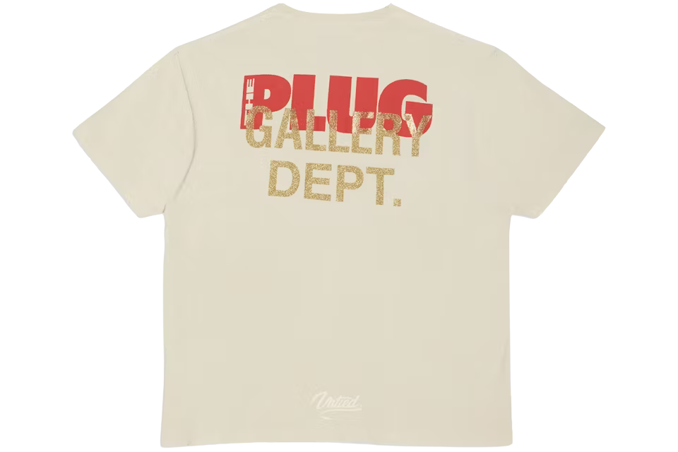 Gallery Dept. Toymaker Doc Johnson Tee Antique White/Cream - Image 1