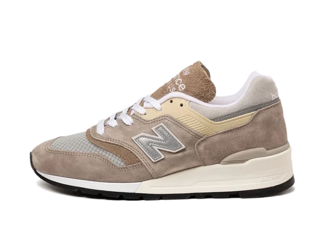 New Balance 997 MiUSA Light Mushroom Mirage Grey