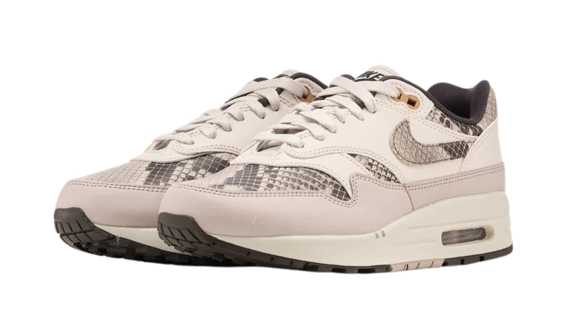 Nike Air Max 1 Snakeskin Light Orewood Brown (W) - Image 1