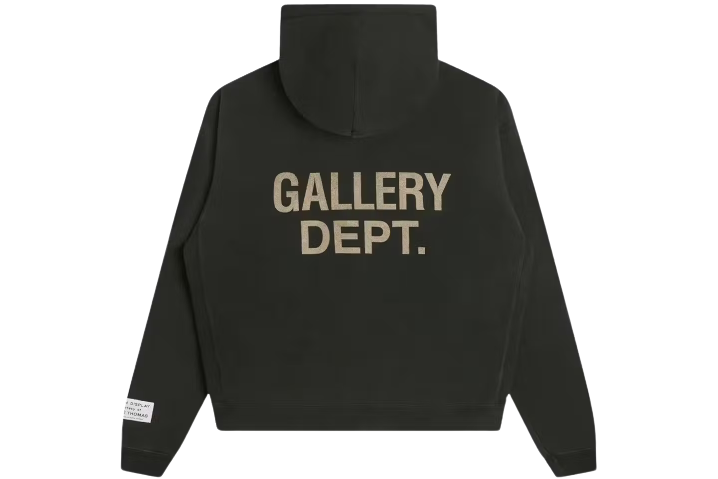 Gallery Dept. 90's Logo Hoodie Vintage Black - Image 1