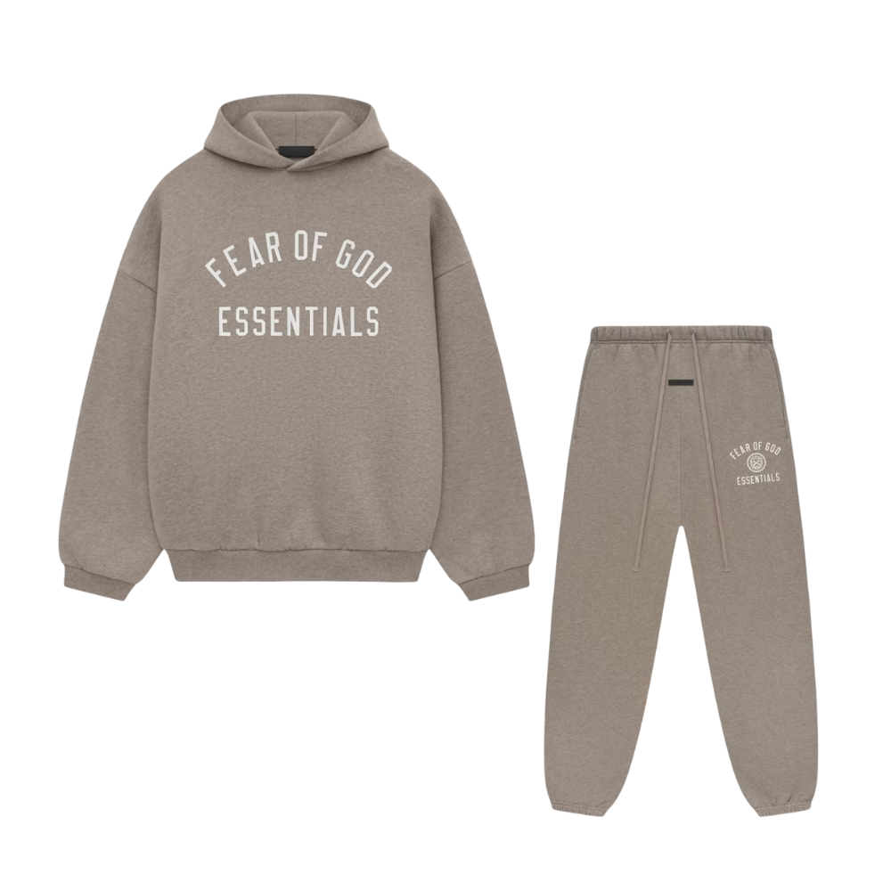 Fear of God Essentials Fleece Heather Grey Full Set