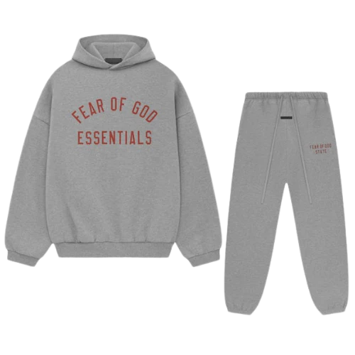 Fear of God Essentials Fleece II Dark Heather Full Set
