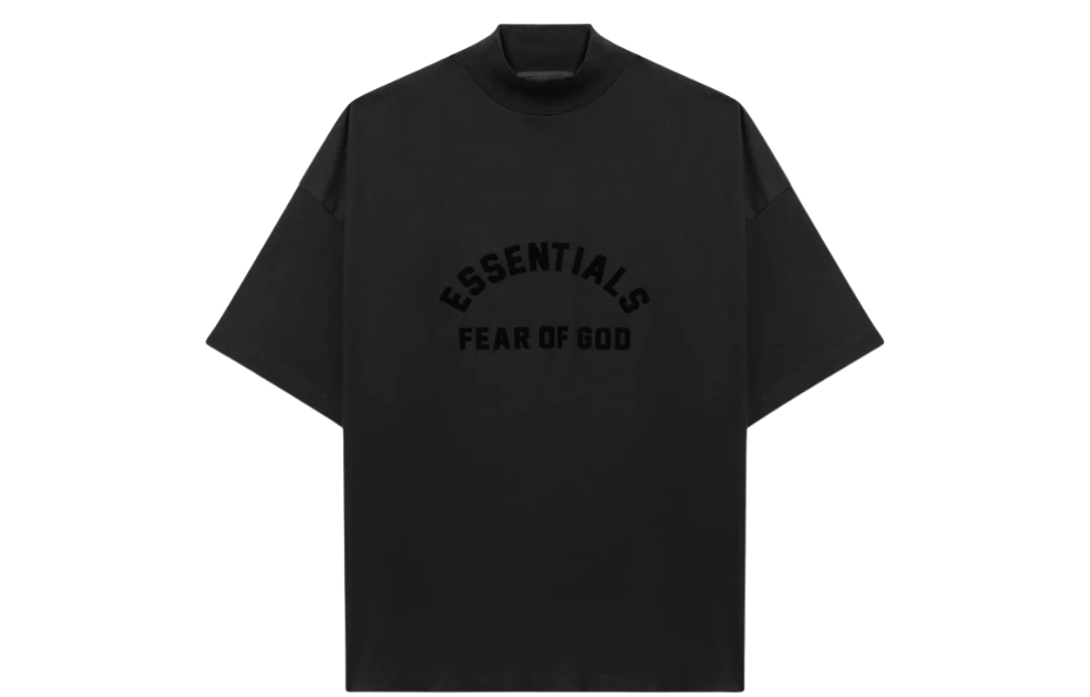 Fear of God Essentials Jet Black Summer Set - Image 1